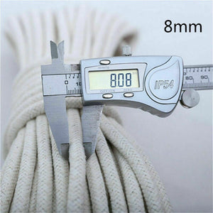 Braided Cotton Coiling Rope by the Metre