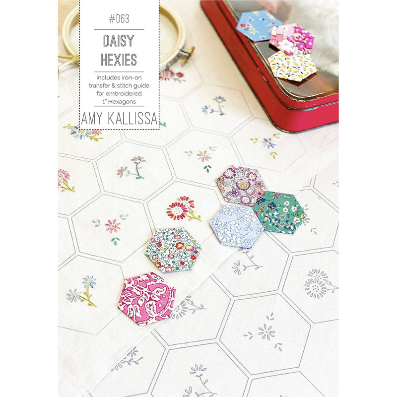 Daisy Hexies Pattern - Amy Kallissa Designs