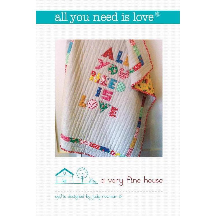 All You Need is Love Pattern - Judy Newman - Stitches from the Bush