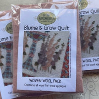 Blume & Grow Woven Wool Pack - A Birdhouse Design Project