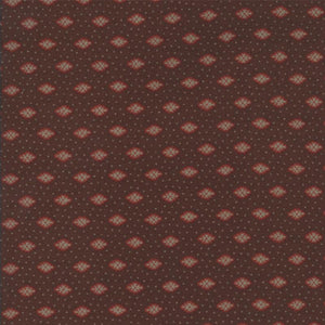 French General Old Brown FAT QUARTER - M13655 -16 - Stitches from the Bush