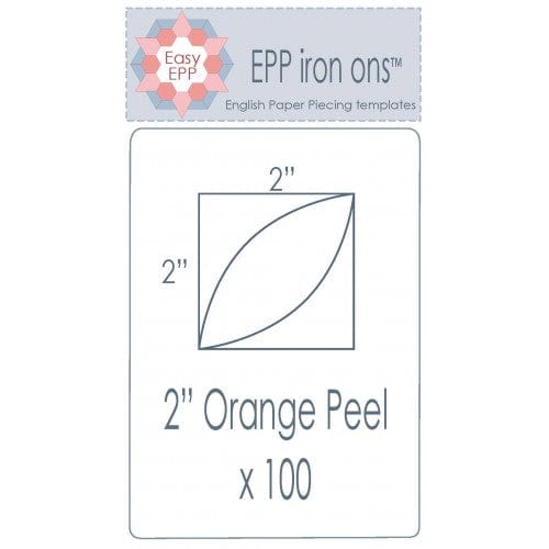 2" Orange Peel EPP Iron On Papers