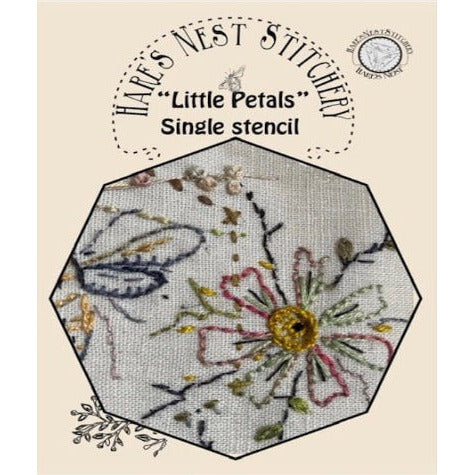 Hare's Nest Little Petal Single Stencil Hare's Nest Little Petal Single Stencil