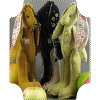 'Company' of Hares' Starter Kit - Hare's Nest Design - Stitches from the Bush