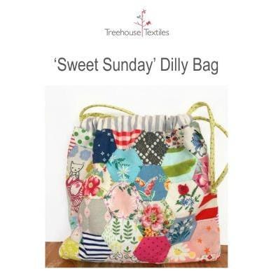 Sweet Sunday Dilly Bag in Liberty Starter Kit - Stitches from the Bush