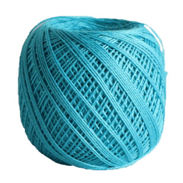 Fine Sashiko Thread 80m Ball - Electric Blue STF-217