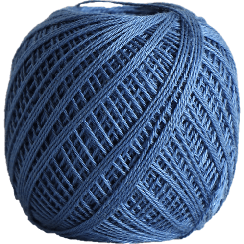Fine Sashiko Thread 80m Ball - BLUE STF-210